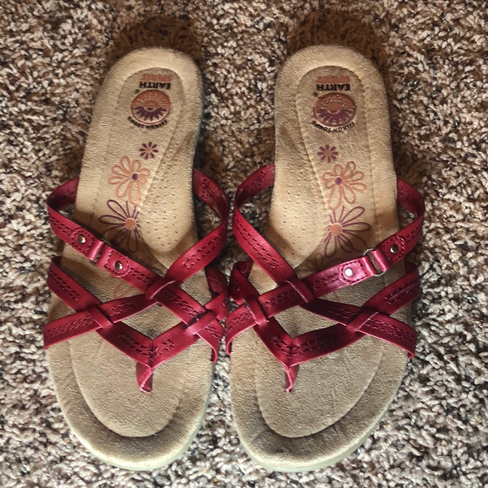 Red Earth Spirit sandals